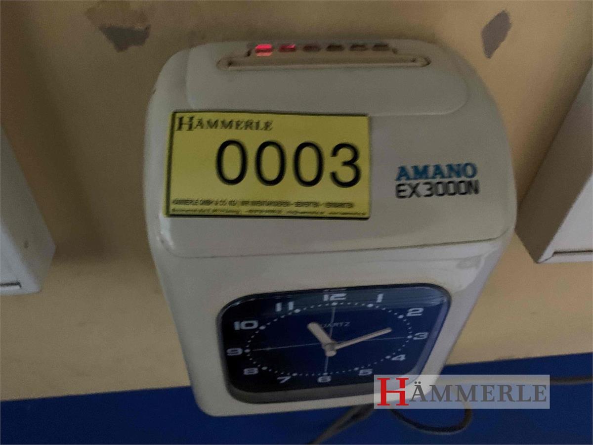 AMANO EX 3000N Stempeluhr